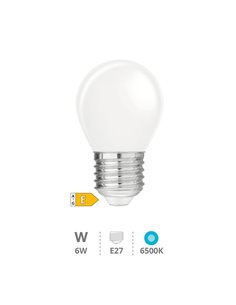 Bombilla de LED Esférica Cristal filamento 6W E27 3000K (copia) 2