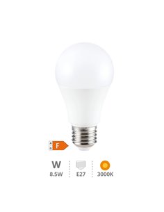 Lámpara LED estándar A60 8,5W E27 3000K 2