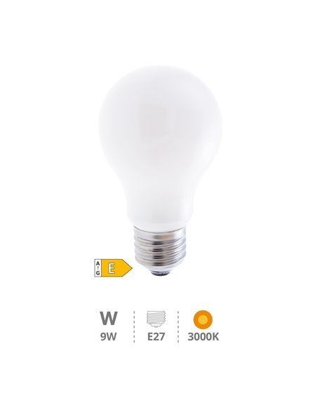 Làmpara Estandar Cristal filamento LED 9W E27 3000K