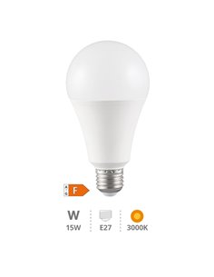 Bombilla de LED estándar A60 15W E27 3000K 2