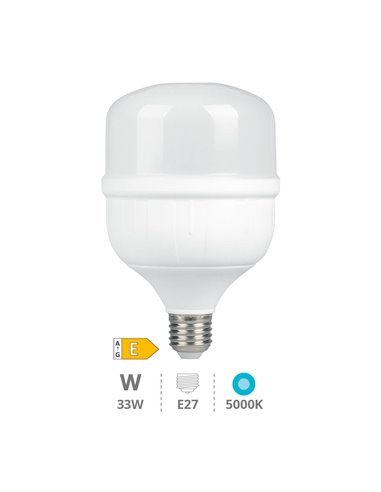 Lâmpada LED industrial "T" 33W E27 5000K
