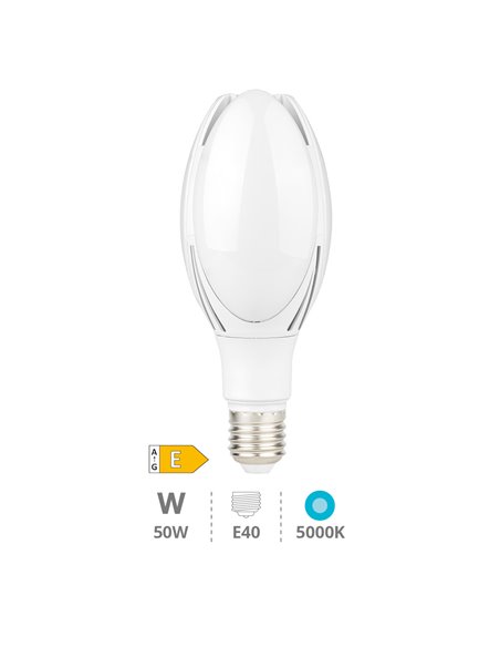 Bombilla de LED industrial Oihana 50W E40 5000K