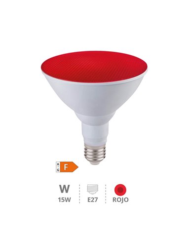 Lámpara LED PAR38 15W E27 Azul IP65 (copia)
