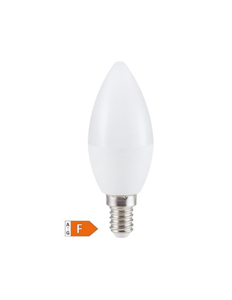 Lámpara LED vela 5W E14 3000K
