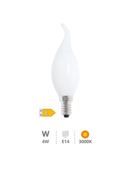 Lámpara Vela Cristal filamento LED 4W E14 3000K (copia)