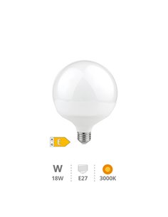 Lámpara LED globo G120 18W E27 3000K 2