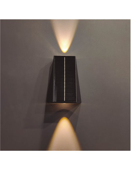 Aplique solar LED 2x2W 70Lm 4200k (copia)