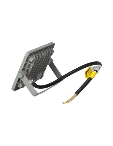 Proyector aluminio LED 10W 6500K IP65 Gris