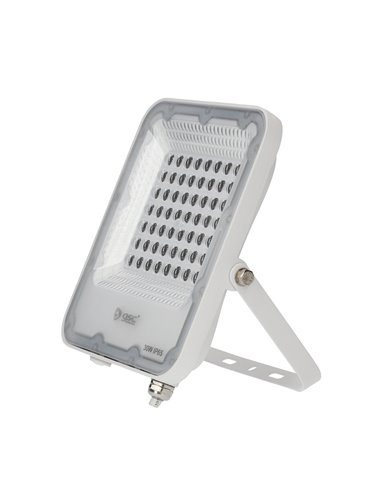 Proyector aluminio LED 30W 6500K IP65 Blanco
