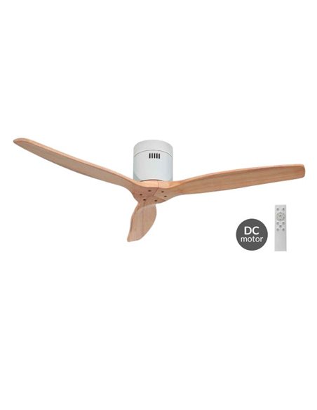 Ventilador de techo con mando 52" blanco (copia)