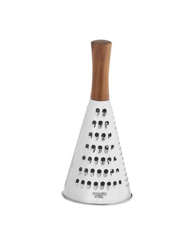 Rallador inox/acacia ø10,5x24cm CC68027 Andrea House