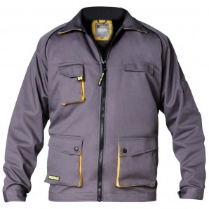 Chaqueta Gris/Amarillo Talla 46/48    S
