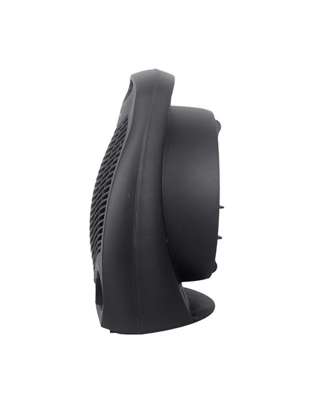 Calefactor de suelo vertical. color negro. 1000-2000W EDM