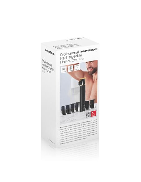 Cortapelos profesional recargable con accesorios V0103734 InnovaGoods