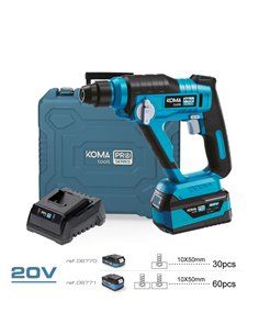 Kit taladro perforador 20V con batería y cargador Koma Tools Pro Series Battery 2