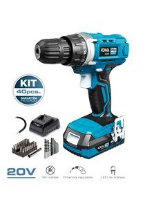 Trapano avvitatore a batteria 18V 1,5Ah BLACK+DECKER BDCDC18K con valigetta  