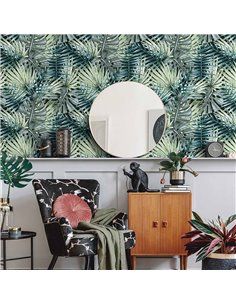 Rollo papel pintado económico oasis 0,53x10m L2766 Ich 2