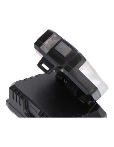 Linterna frontal a pilas 5W + 8x1W 400lm 9 LEDs EDM
