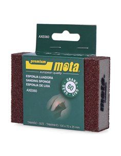 Lija esponja óxido de aluminio grano 60 Axe060 Mota 2