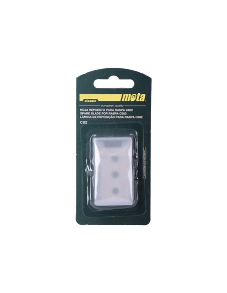 Pacote de 10 folhas raspadoras ref 39492 c02 MOTA
