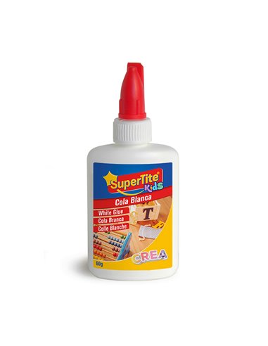 Cola Escolar Branca 60g Pote A2423 Supertite