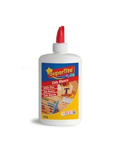 Frasco de Cola Escolar Branca 250g A2426 Supertite