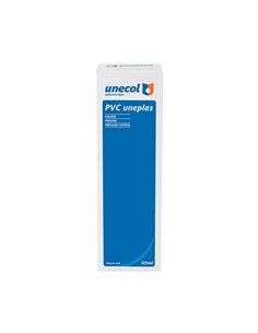 PVC Uneplas, tubo aluminio 125ml estuche + dispensador A2026 Unecol