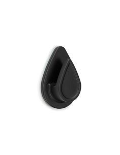 Colgador Resistente al Agua 'Gota' Negro Mate 2193-3 Inofix