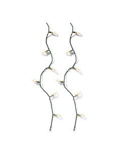 Guirnalda LED vintage con 8 funciones efecto centelleante para interior 1119cm 493270 2