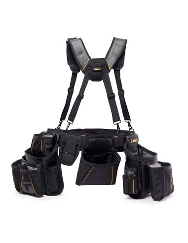 Conjunto de cintos ToughBuilt Pro Encofrador TB-301-6 com suspensórios