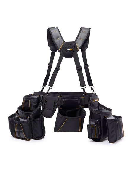 Conjunto de cintos ToughBuilt Pro Encofrador TB-301-6 com suspensórios
