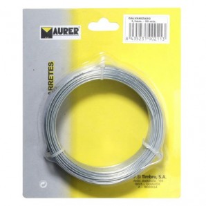 Arame Galvanizado 1,3mm / 8 (Rolo 50 metros)