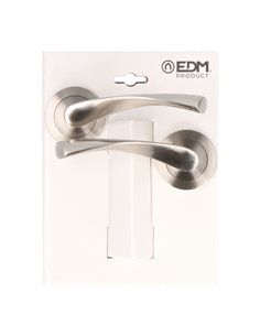 Blister juego roseta 707 niquel satinado EDM