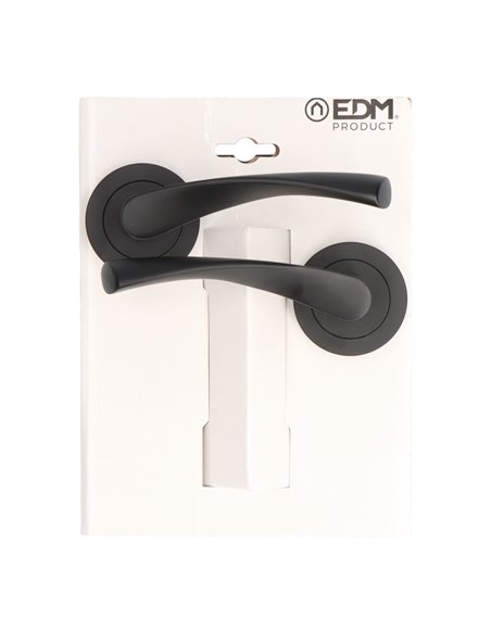 Blister juego roseta 707 negro EDM