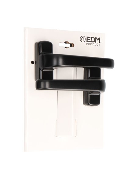 Blister de conjunto de alça de alumínio preto EDM 6800