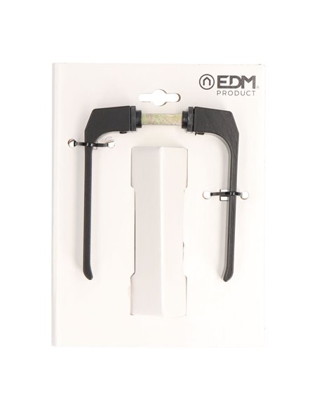 Blister de conjunto de alça de alumínio preto EDM 702