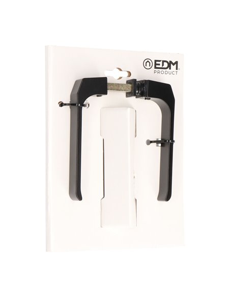 Blister de conjunto de alça de alumínio preto EDM 702