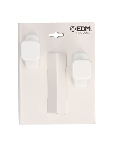 Blister pomo recuperable 6807 aluminio blanco EDM