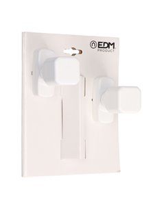 Blister pomo recuperable 6807 aluminio blanco EDM 2