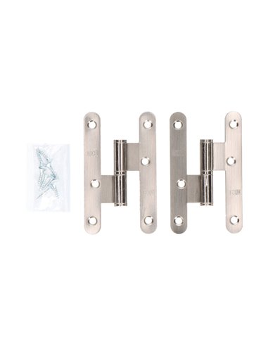 Dobradiça blister sem extremidade EDM PN04 Esquerda 100x58mm NS