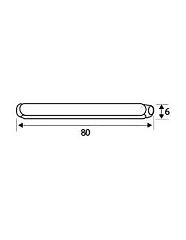 Blister cuadradillo CDD01 8x90mm zn EDM