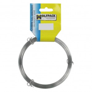 Alambre Galvanizado (Rollo 1000 gramos) Nº 4/0,9 mm.