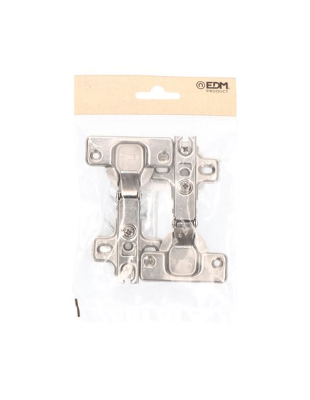 Blister bisagra cazoleta recta BC02 35mm zn EDM