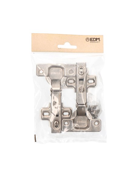 Blister bisagra cazoleta clip recta BC03 35mm zn EDM