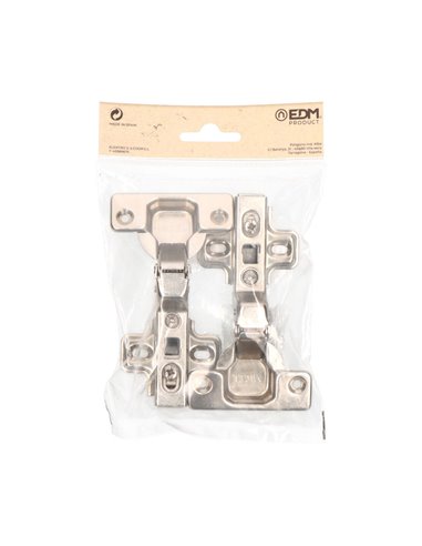 Blister bisagra cazoleta clip s-ac BC03 35mm zn EDM
