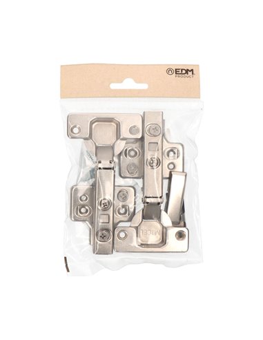 Blister bisagra cazoleta piston recta BC05 35mm zn EDM
