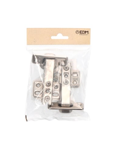Dobradiça Copo Blister 30º EDM BC08 35mm ZN