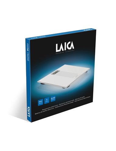 Báscula electrónica blanca 180kg PS1054 Laica
