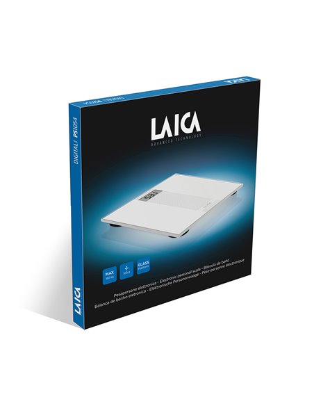 Báscula electrónica blanca 180kg PS1054 Laica