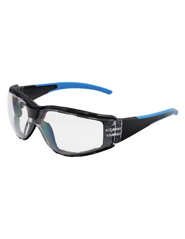 Lentes transparentes acolchoadas dos vidros de...